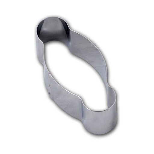 [51712245] GOBEL CERCLE COUGNOLS EN INOX 32 X 11 CM H 4.5