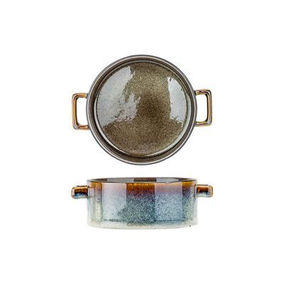 [57658232] C&T QUINTANA  GREEN BOL 13CM  H 5.5CM 45CL