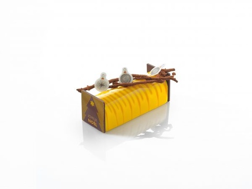 [08056461] 045841 PCB MOULES MINI BÛCHE GOUTTIÈRE DIM INT. 54X3,8 CM – H 3,8 CM 10PCES ***S/CD***