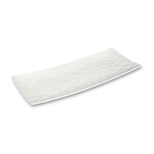 [57661127] LE COQ HEPSERIS IVOIRE ASSIETTE PORCELAINE RECT 31X12CM - LHES013AV364310