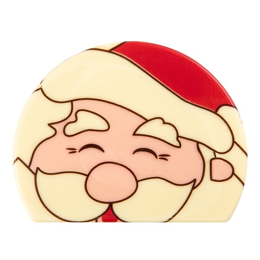 [08054640] 2015577 EMBOUT DE BUCHE PÈRE NOËL 10X8CM 40PCES ***S/CDE***