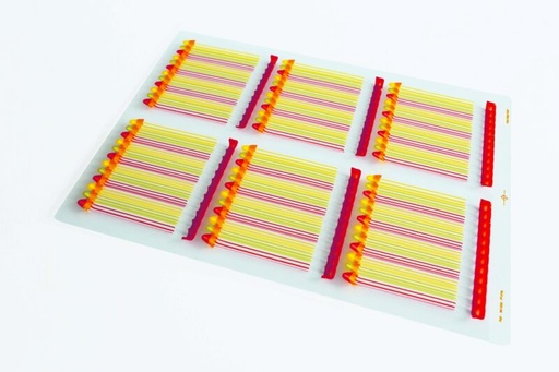 [08057063] PCB Blisters Tablet potlood is 12 afdrukken 12x12 cm 2 stuks *** s / cd ***