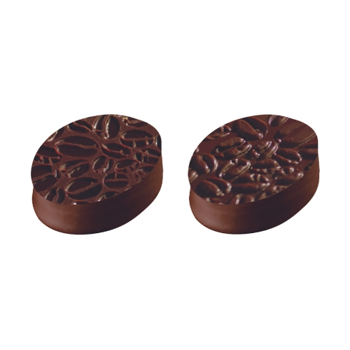 [08058141] 088021 PCB FEUILLES STRUCTURE GRAIN DE CAFÉ 39X23CM 27PCS ***S/CDE***