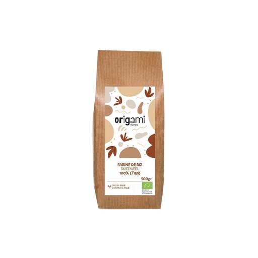 [08059025] ORIGAMI FARINE DE RIZ 100% (T150) BIO 500GR