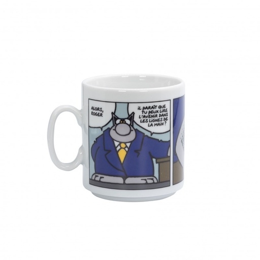 [60231011] LE CHAT MUG STRIP COLOR ALORS ROGER 30CL P.GELUCK