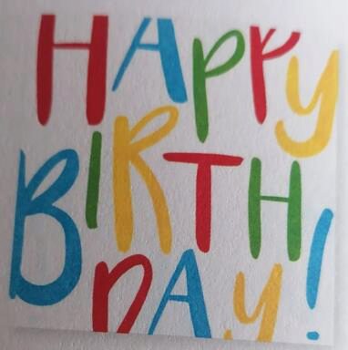 [60700571] HOME FASHION SERVIETTE 33X33CM HAPPY BIRTHDAY PAQUET DE 20PCES