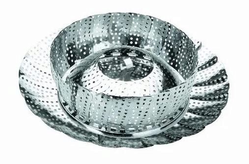 [54906687] LACOR STAINLESS STEEL STEAM BASKET 24 CM