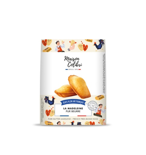 [11010434] COLIBRI MADELEINE PUR BEURRE 175GR