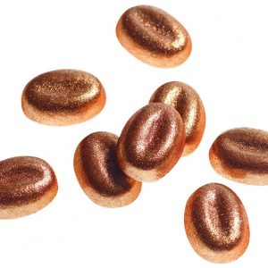 [08057425] PCB Mousserende FC Koffiebonen Brons 1,5x1,3 cm 200 g ***s/cd***