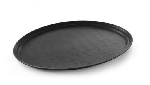 [60252089] HENDI PLATEAU ANTI-DERAPANT 73.5X60CM OVAL  FIBRE DE VERRE