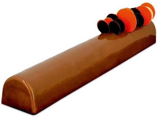 [08074066] BU2020 MOULE A BUCHETTE STANDARD EN PVC 50X6X5CM 12PCES