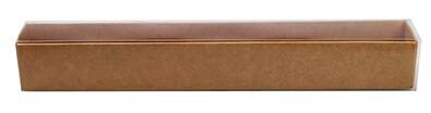 [60700016] KRAFT DOOS DOORZICHTIG DEKSEL 229X33X32MM 25 STUKKEN=DOOS
