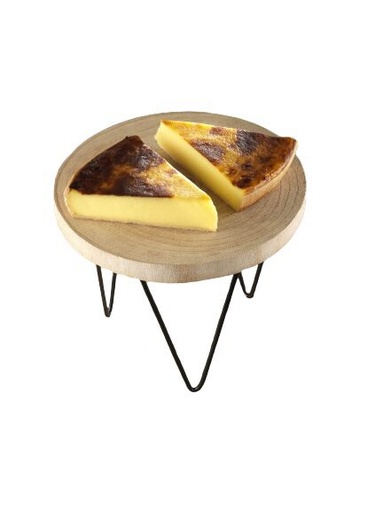 [02040830] MADEMOISELLE DESSERTS MAXI FLAN CUIT 27CM  DECOUPE 10 PARTS 3X1.7KG