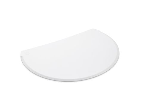 [50121030] PLASTIEK DEEGKRABBER HALF ROND SOUPEL 16X12CM=STUK