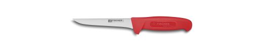 [50407118] FISCHER COUTEAU DESOSSEUR DROIT 14CM MANCHE ROUGE 3015-14