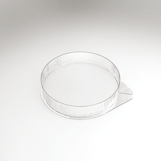 [08057657] 070555 PCB MOULES ENTREMETS ROND PLAT POUR 100 PIÈCES Ø 20 CM P. 4 CM 100PCES ***S/CD***