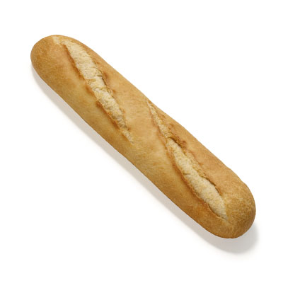 [02060022] DAUPHINE 2103107 HALVE WITTE STOKBROOD 27CM 50X125GR = DOOS