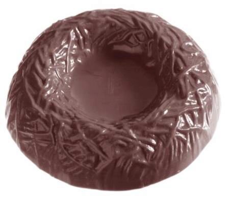 [70410269] +MOULE À CHOCOLAT GRAND NID D'OISEAU GRAND CW1136 85X85XHT20MM / 1X3 -- 88GR
