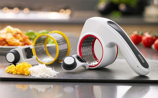 [54912127] ZYLISS 2-TROMME KAASRASP FIJN + GROF