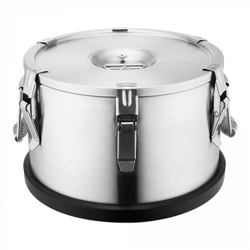 [60251481] RVS VOEDSELDRAGER 10L DIAM 30-HT17 STAPELBAAR ISOTHERMISCH