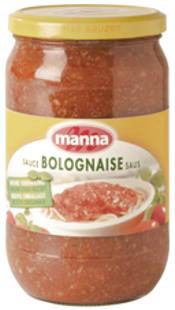[05100092] SAUCE BOLOGNAISE 2 KG MANNA