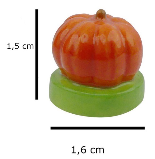 [62000091] SANTONS  HALLOWEEN CITROUILLE SANS COURONNE  100 PCES