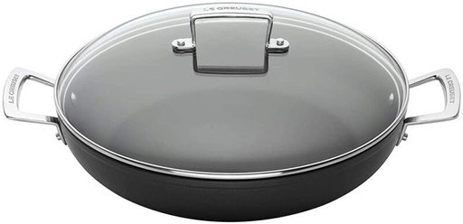 [57661860] LE CREUSET LES FORGEES PROVENCAL SAUTE PAN 30CM WITH LID - 2 HANDLES