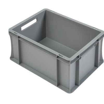 [57662766] BAC EURONORM PO/PLEIN 40X30XH22CM GRIS-20L BUDGET LINE