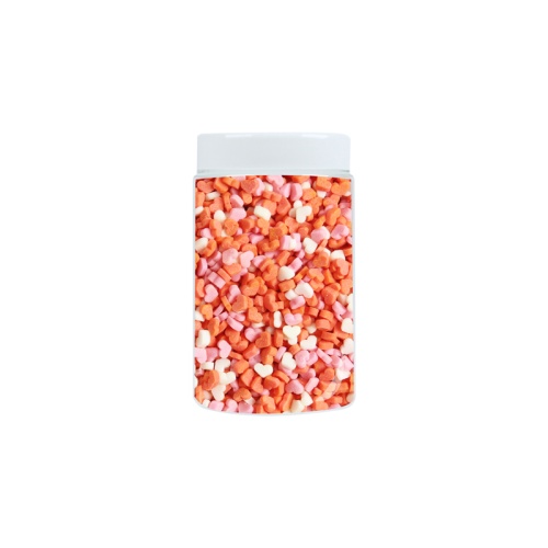 [08060295] 1061170 COEURS ROUGE/ROSE/BLANC EN SUCRE À RÉPANDRE500G ***S/CD***