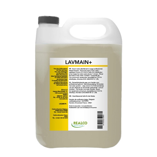 [37355206] +WINTERHALTER + REALCO LIQ0874 LAVMAIN+  LAVE MAIN 5L