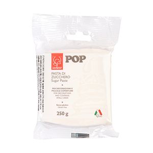 [08050072] MODECOR POP WITTE SUIKERPASTA 250GR