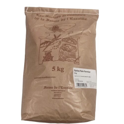 [05100994] FARMHOUSE BREAD FLOUR 5KG FARINE DE L ESCAILLE