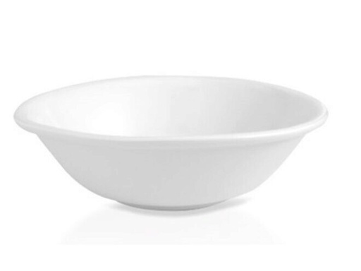 [60251422] GURAL SALAD BOWL 16XH4.5CM WHITE PORCELAIN - 601118