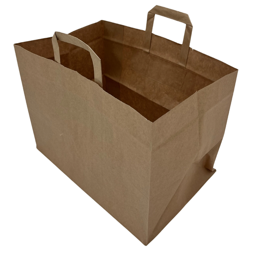 [41700207] KRAFT PAPIEREN KOFFER 36 X 22 H/26CM 250 STUKS 