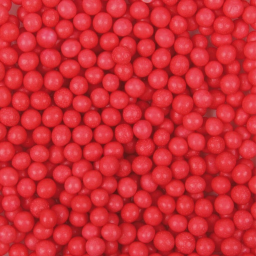[08054290] 1057426 RED SUGAR PEARL Ø 4MM 600G
