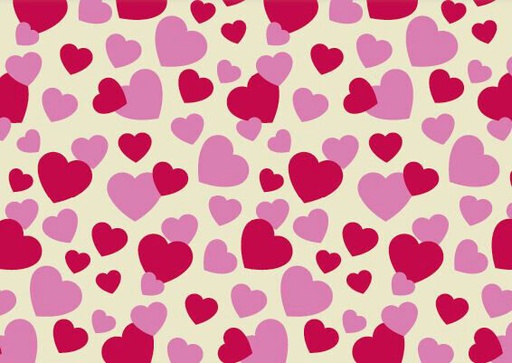 [08053871] 2046677 FEUILLE TRANSFERT CŒUR ROUGE/ROSE 40X30CM 30PCES ***S/CDE***