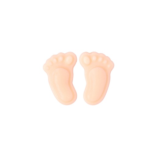 [08058438] 1000086 ROZE BABYVOETJES 2,5 CM 320 STUKS ***S/CDE***