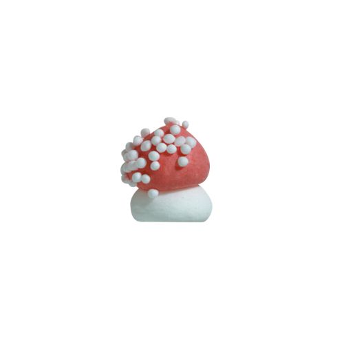 [08031304] 1051330 MINI SUGAR MUSHROOM DIA 1 CM 960PCES***S/CD***
