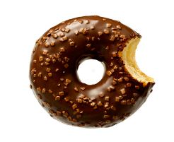 [02060331] ❄️DAUPHINE 2104841 DONUT ALMIGHTY DARK CHOCOLATE 48 X 50GR