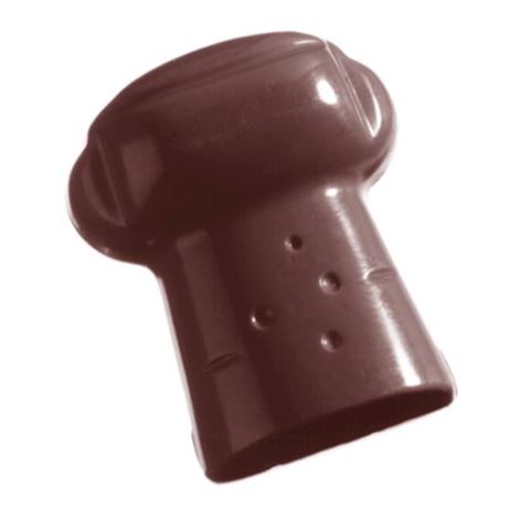 [70410589] MOULE À CHOCOLAT BOUCHON DE CHAMPAGNE CW110313.5X27.5CM 3X8**9GR