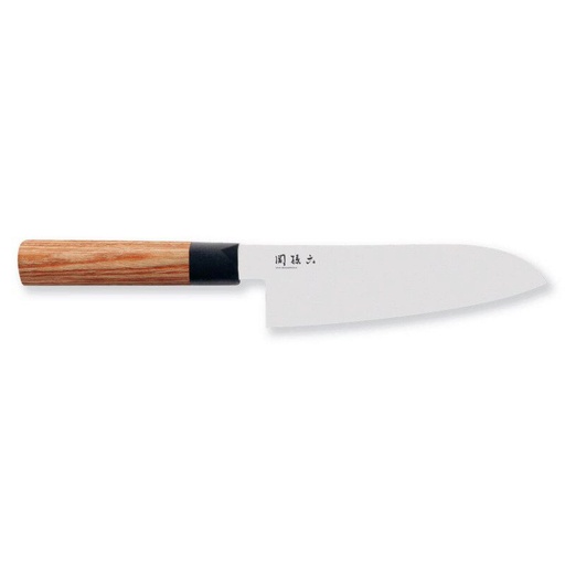 [57661262] KAI COUTEAU SEKIMAGOROKU RED CHEF 17CM MANCH.PAKKA