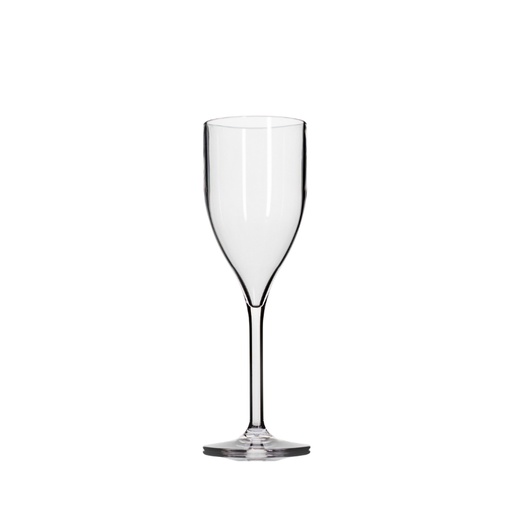 [70200481] VENUS POLYMER FLUTE GLASS 17CL "SET 4P"