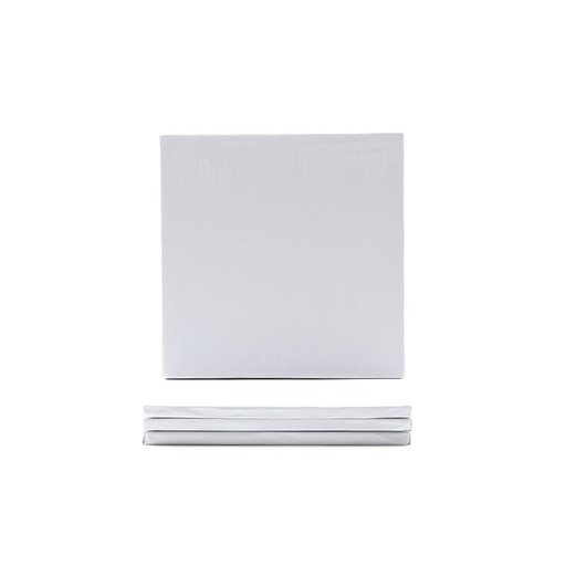 [08054366] 1030389 WHITE PLATE 30CM SQUARE
