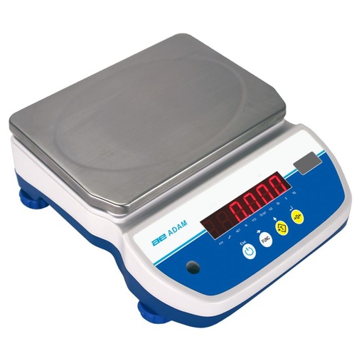 [60533584] ADAM WASHABLE SCALE AQUA ABW 16 16KGX2GR TRAY 24.5X18CM