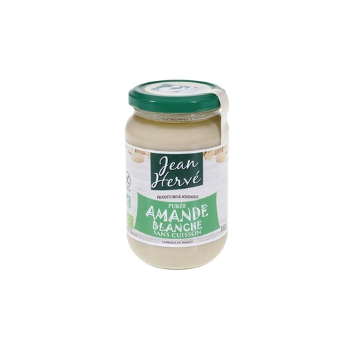 [08059063] JEAN HERVÉ PUREE D'AMANDE BLANCHE SANS CUISSON BIO 350GR