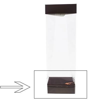 [60700288] BASIS NR. 8 FIG VOOR TASONDERKANT 8X5X3CM 100 STUKS