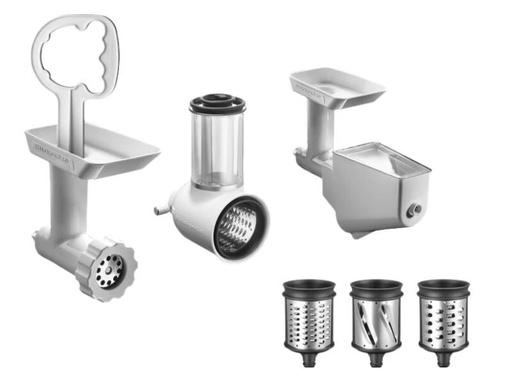 [57661477] KITCHENAID ACCESSOIRESET SNIJDEN-RASPEN-HAKKEN-EXTRACTOR-5KSM2FPPC