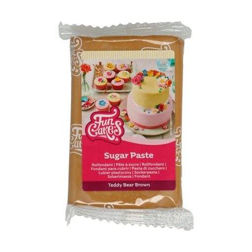 [70407350] FUNCAKES LIGHT BROWN SUGAR PASTE 250GR