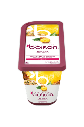 [02100046] ❄️BOIRON 524 100% PINEAPPLE PUREE 1KG 6X1KG = KG