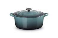 [60251893] +LE CREUSET COCOTTE RONDE 26CM OCEAN 5.3L  6PTRADITION